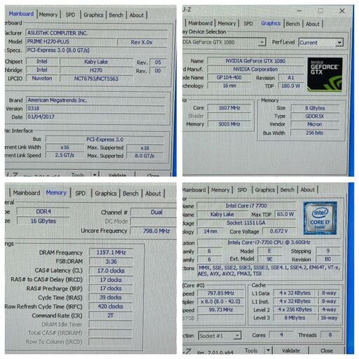 GALLERIA gtx1080 i7 7700 新品電源 SSD GALLERIA gtx1080 i7 7700 新品電源 SSD