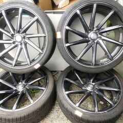 J STYLE CORPORATION 20×8.5J off43⭐245/35R20 16年製⭐4本⭐5