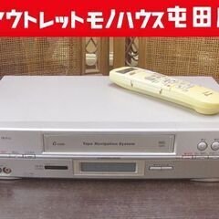 再生OK！VHSビデオデッキ SANYO 2002年製 VZ-H33G リモコン有り