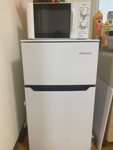 冷蔵庫、レンジ、洗濯機セット