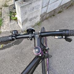 クロスバイク REUNION LILU（レユニオンリル）ブラックパープル シマノ