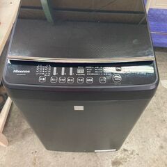 【A-188】★赤字覚悟の激安商品★洗濯機 ハイセンス HW-G55E7KK 5.5㎏ 2021年製 中古 激安 通電確認済