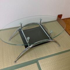 【ネット決済】ニトリ　ガラステーブル千葉県引き取り限定