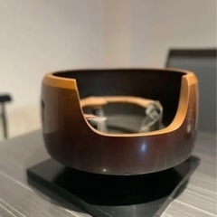 菊池政光作 茶釜 風炉