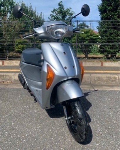 ⭐レッツ5G⭐️センターライトバルブ交換、バッテリー充電済み、オイル交換済み、SUZUKI、原付 - バイク