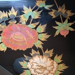 最高級輪島塗　座卓・違い棚　