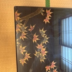 最高級輪島塗　座卓・違い棚　