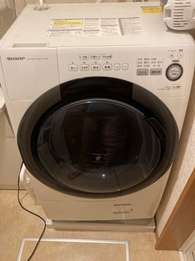 【SALE／37%OFF】 2016年式　ドラム式洗濯機　SHARP 洗濯機