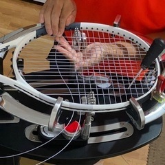 硬式テニスラケットのガットをお張りします！ 
