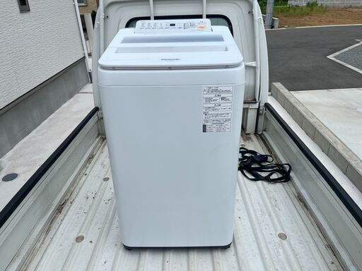 8/3値下げしました　中古品　パナソニック 全自動洗濯機 洗濯7kg NA-FA70H9-W ホワイト