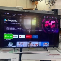 2017年SONY 43インチ 4K液晶テレビ KJ-43X8000E