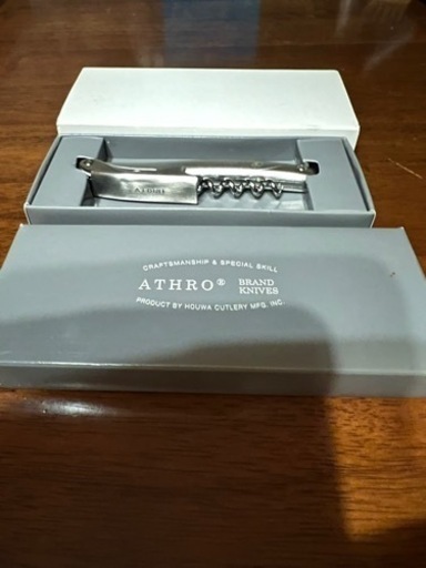 【売ります5000円】新品箱付ATHROソムリエナイフ
