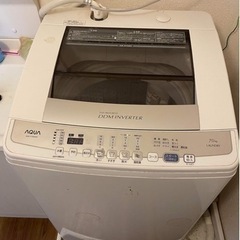 洗濯機7kg AQW-700D(W)