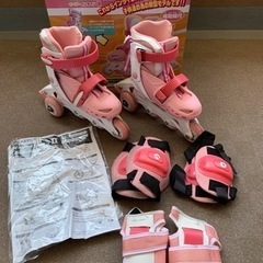 【受渡完了】ローラースケート　ピンク