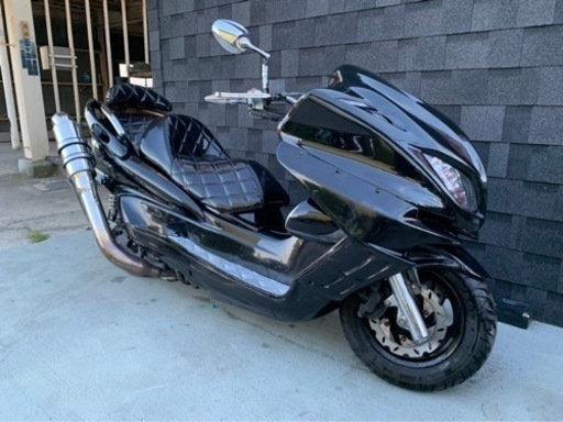 スピーカー4発‼︎ カチアゲマフラー‼︎ 【YAMAHA マジェスティ