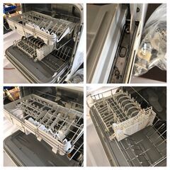 Y　Panasonic パナソニック 食器洗い乾燥機 NP-TM9-W 食洗機 乾燥機 食器洗い機 2016年製 給水 排水ホース付