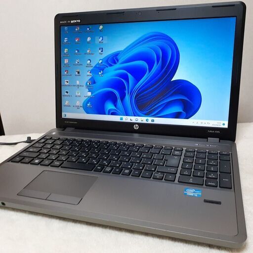 【取引中です】HP　Probook　SSD搭載　15インチ　Wi-Fi　Bluetooth　マルチ　テンキー付き　Windows11　②