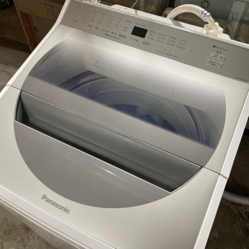 《引取り先決定》北海道 帯広  Panasonic パナソニック 全自動電気洗濯機　2019年製　NA-FA100H7