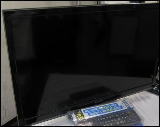 キャッシュレス決済可！値下しました！ 18700円→13200円 シャープ 24型 液晶テレビ 2019年製 マルチリモコン付き