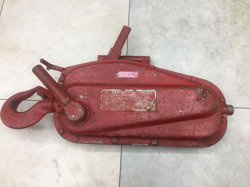 チルホール T-13 手動ウインチ 1500kg 中古品