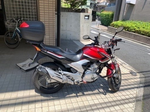 YBR250 シングルバイク。よく走ります。