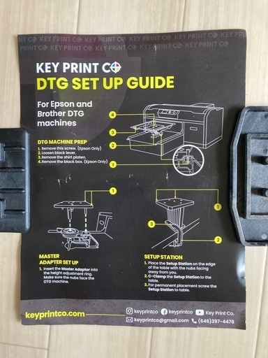 Captian platen kit マスク　帽子　印刷