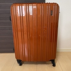 スーツケース特大　オレンジ1〜2週間用