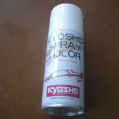 フォーミュラレッドの塗料　KYOSHO　SPRAY　COLOR