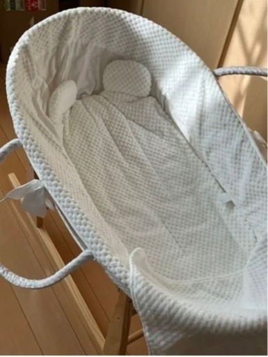クーファン☆大人気☆美品 大人気 ラタン ベビークーファン ゆりかご