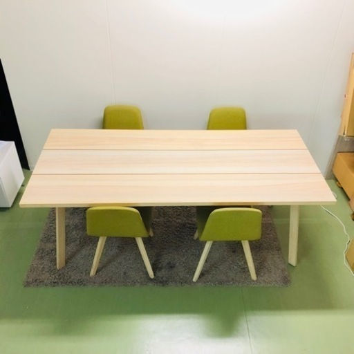 【F】未使用　展示品　IKEA（イケア）テーブル　おまけ（椅子付き）