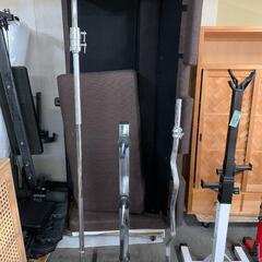 ★トレーニング  ホームジム ベンチプレスセット(ファイティングロード)トレーニングベンチ(マッスルプロジェクト)スクワットラックセーフティー💳自社配送時🌟代引き可💳※現金、クレジット、スマホ決済対応※   