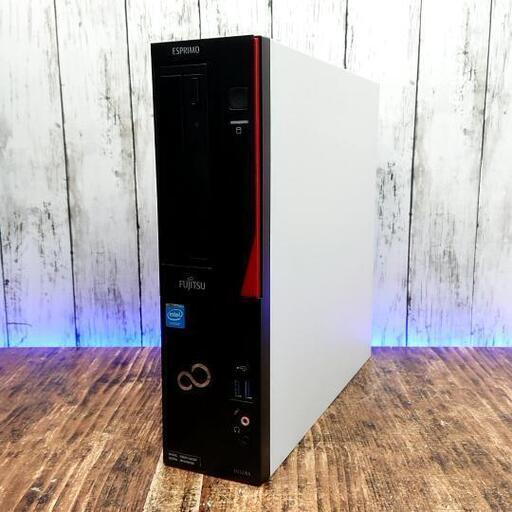 【動作確認済】FUJISTU デスクトップPC D552/KX SSD 120GB intel Celeron G1840 2.80GHz メモリ 4GB パソコン