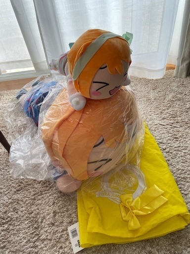 ラブライブ　μ's 星空凛　テラジャンボ寝そべりぬいぐるみ