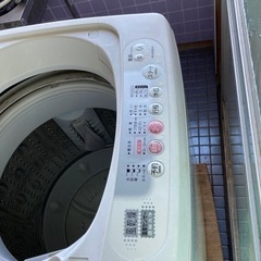 洗濯機です。20日には処分します