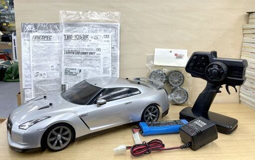 TAMIYA XB(エキスパートビルド) シリーズ RCカー LED付き R35系 GT-R タミヤ ラジコン 送信機付き 札幌市手稲区