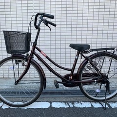 24インチ　自転車　ママチャリ　江坂駅付近