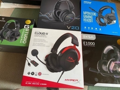 HyperX など ゲーミングヘッドセット 5個セット