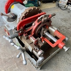 お引取り限定 訳有品 REX レッキス ねじ切り機 N100A 大型パイプマシン