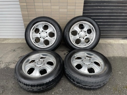2051 BRIDGESTONE LUFT RV 215/60/R17 タイヤ ホイールセット ブリヂストン