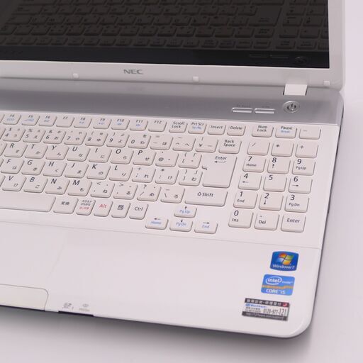 新品SSD Wi-Fi有 NEC ノートパソコン PC-LS550F26W ホワイト 良品 第2