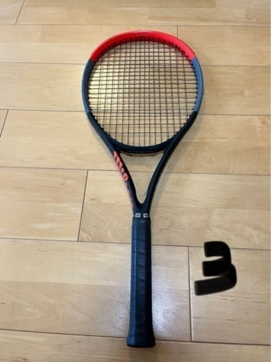 テニスラケット　ウィルソン　クラッシュ100 v1.0 ③