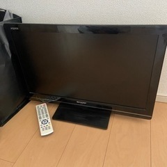 （お取引中）AQUOS 2011年製　テレビ24型