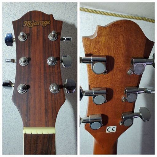K-Garage EA-400 アコースティック エレキギター 高さ106㎝ (七福神商店) 千歳の弦楽器、ギター の中古あげます・譲ります｜ジモティーで不用品の処分