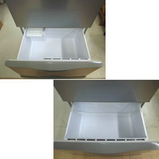 サンヨー 3ドア冷蔵庫 255L 2009年製 SR-261R(S) シルバー SANYO