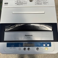 Panasonic 4.5キロ洗濯機　郡山市内の配達・設置…