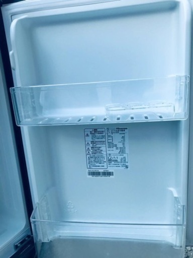 ET1320番⭐️Hisense2ドア冷凍冷蔵庫⭐️2018年式