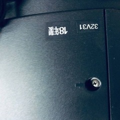 ET1322番⭐️TOSHIBA REGZA液晶カラーテレビ⭐️2018年式