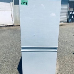 1298番 SHARP✨ノンフロン冷凍冷蔵庫✨SJ-14X-W‼️