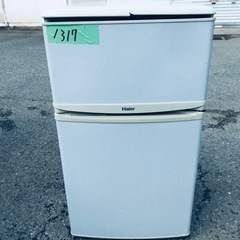 1317番 Haier✨冷凍冷蔵庫✨JR-86A‼️