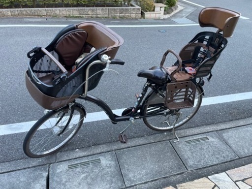 プチママン　3人乗り自転車(非電動)